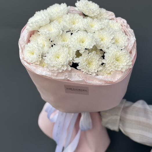 Букет из 5 кустовых хризантем 🌸
