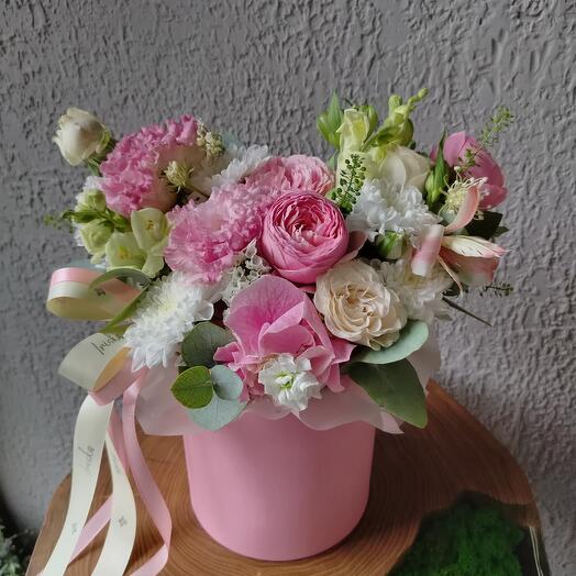 🌸Цветочная композиция в коробочке