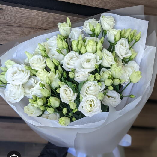 Bukiet z Eustomy białej