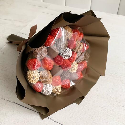 Букет из клубники в шоколаде 33шт Berry