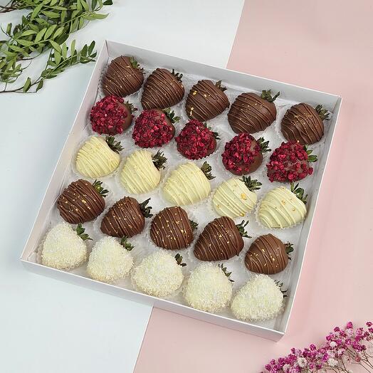 Набор клубники в шоколаде "Chocolove 25"