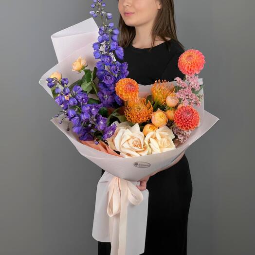 Цветы Букет Art Flowers Пряная Осень