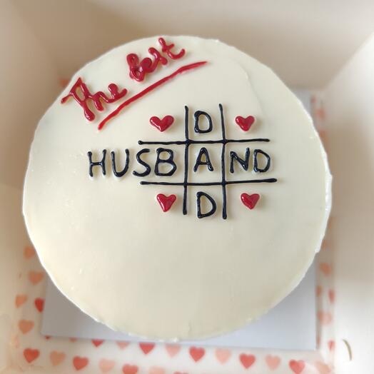 Бенто торт The best Husband (лучший муж и отец)