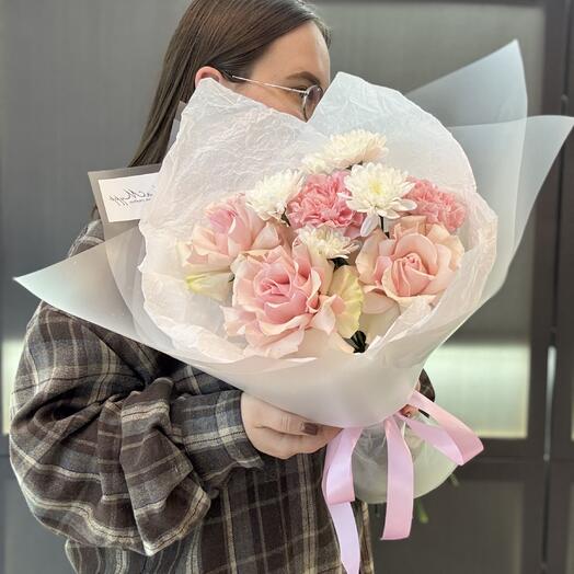 Букет 💕 воздушный из роз