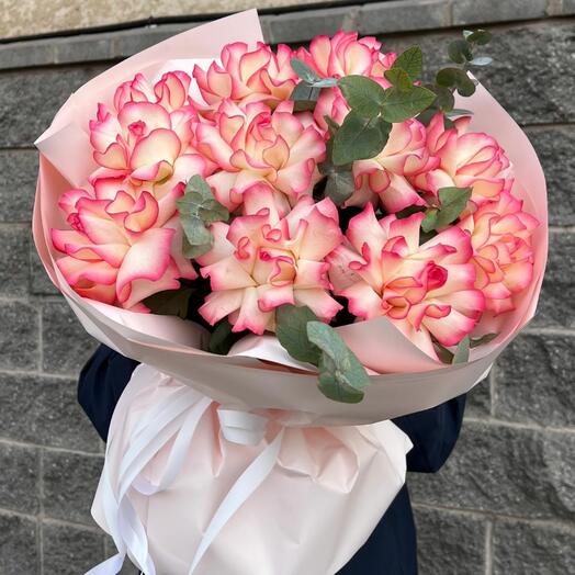 Букет из 13 французских роз