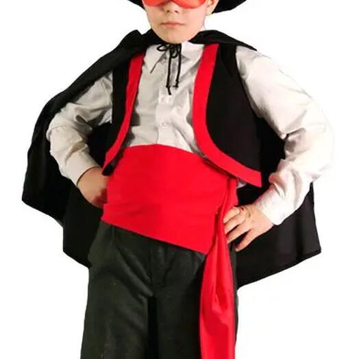 Карнавальный костюм "Зорро", 5-7 лет, Бока