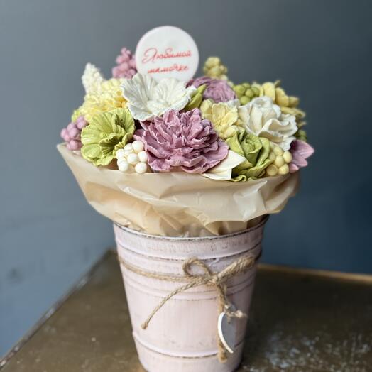 Большой букет «любимой мамочке»