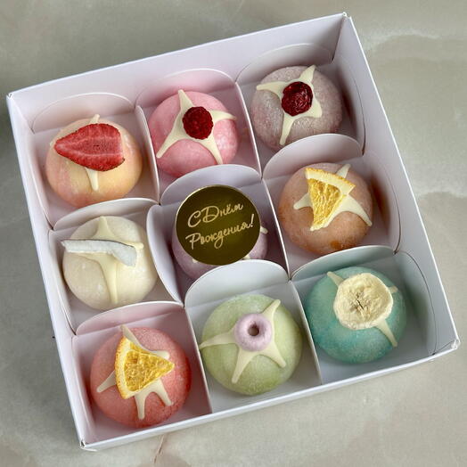 Набор моти на день рождения Ассорти 9 шт