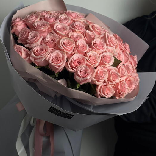 Roża rożowa -51 szt