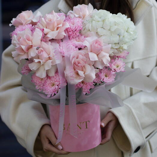 Цветы в коробке 6