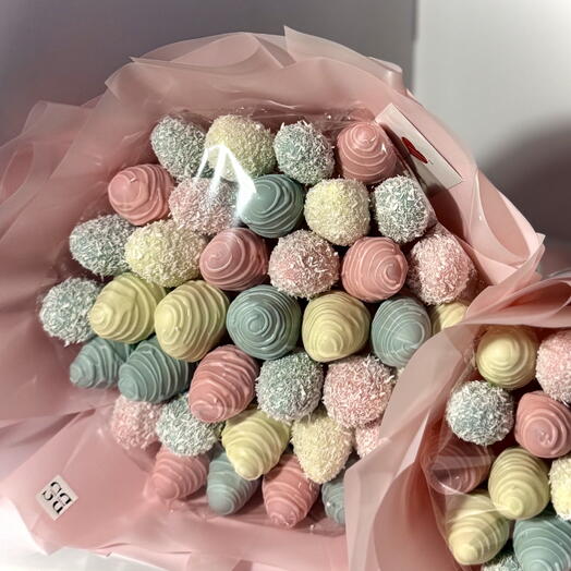Букет из клубники в шоколаде L, 38-40 шт