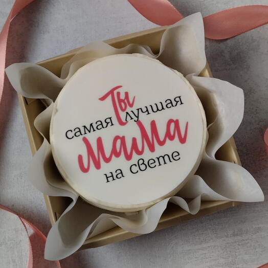 Бенто торт Самая лучшая мама