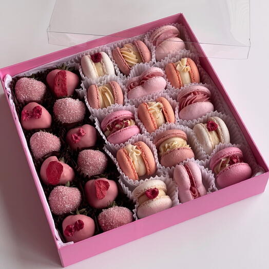Ассорти пирожных / подарок любимой девушке 💗