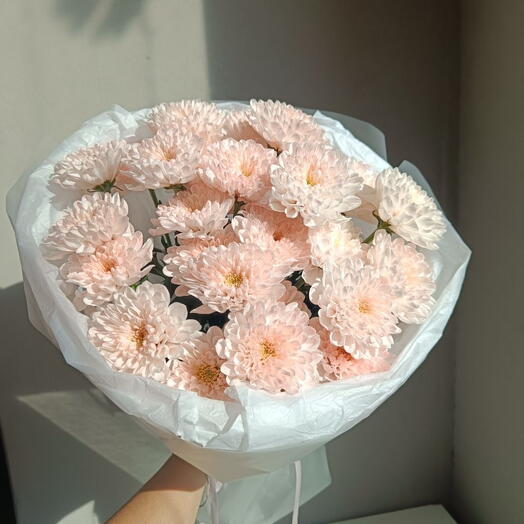 Букетик моно персик