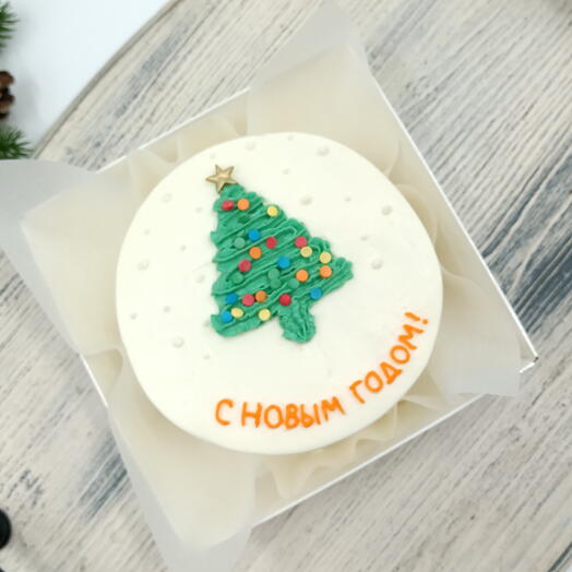 Бенто торт к Новому году