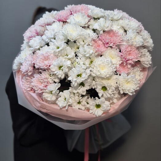 Микс из 17 хризантем