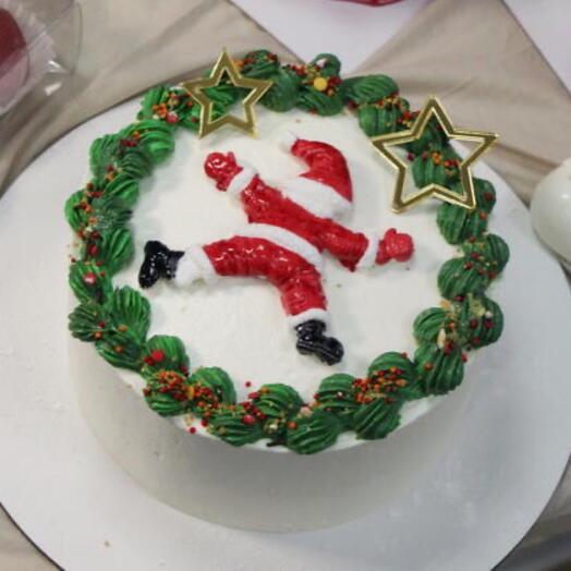 Новогодний торт