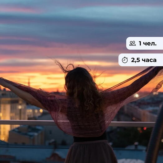 Культовый Петербург.  Комбоэкскурсия: подъём на крышу и променад по дворам и парадным