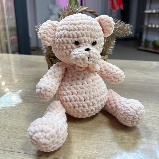 Мишка ручной работы