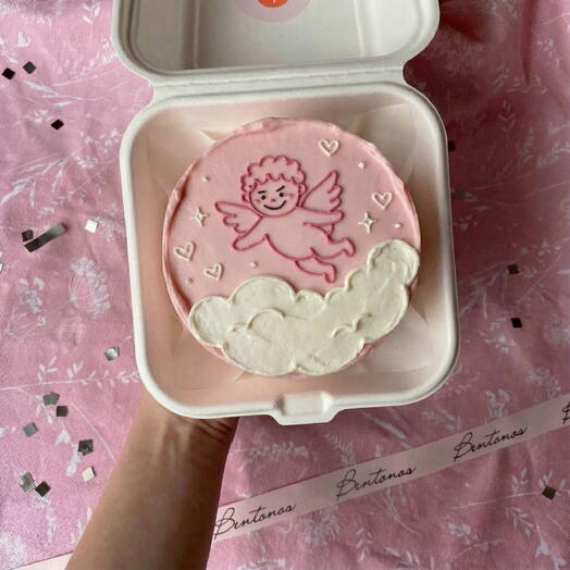 Бенто торт на День Святого Валентина Злюка, коллекция «14 февраля», «злюка»