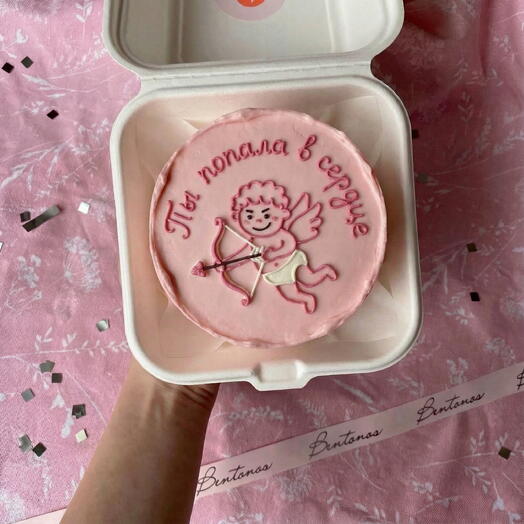 Бенто торт на День Святого Валентина Злюка16, коллекция «14 февраля», «злюка»