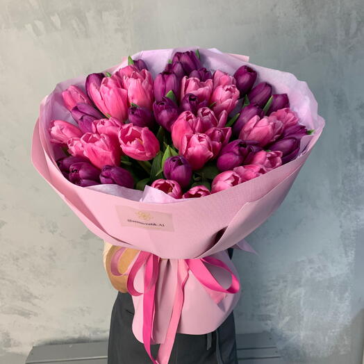 💜🌸 Букет 379 «Лавандовый Рассвет»