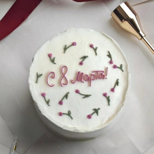 Тортик к 8 марта🌷