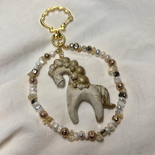 обвес/брелок из натуральных камней