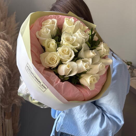 Белое золото роз 🥰