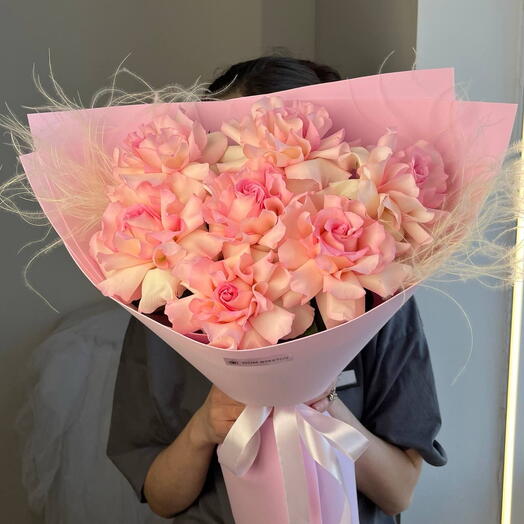 Букет из роскошных роз 💕🥰