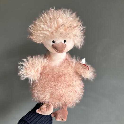 Игрушка цыпа розовая