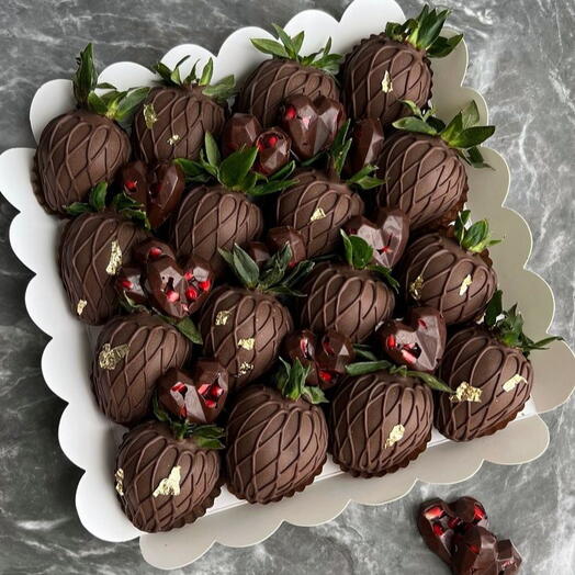 Luxury Milk Chocolate Strawberry