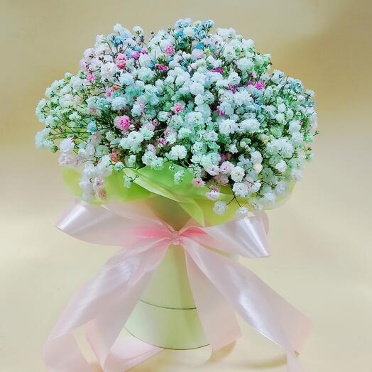 Композиция из гипсофилы 🥰💖💫