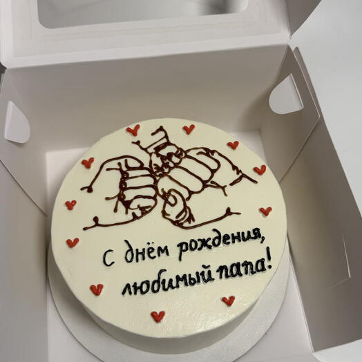 Бенто торт папе