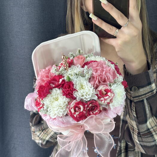 ХИТ! Цветочный бенто-тортик🥳🎁🎂
