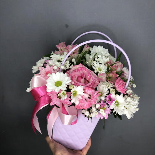 Летняя сумочка в нежных тонах микс🌸