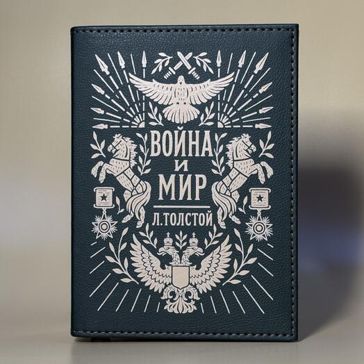 Сумка коробка Лев Толстой «Война и мир»