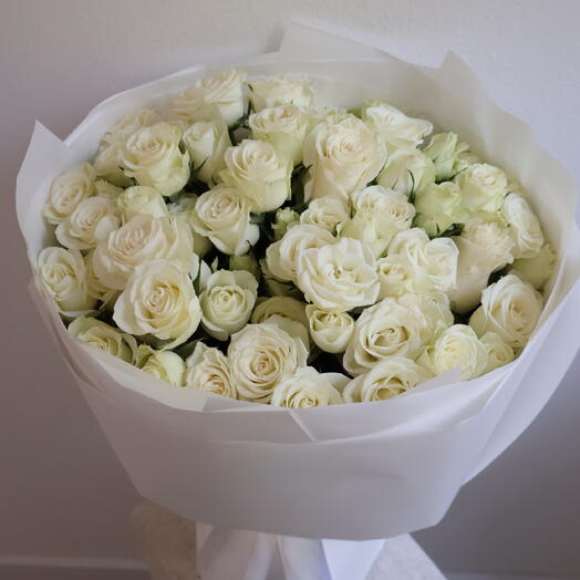 White Spray Roses