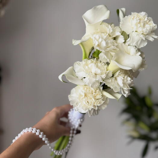 AlexFlower Wedding: Каллы и диантусы