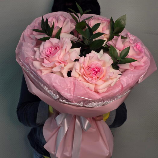 Букет нежность из французской розы