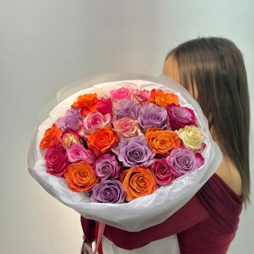 Букет из 25 роз Кения