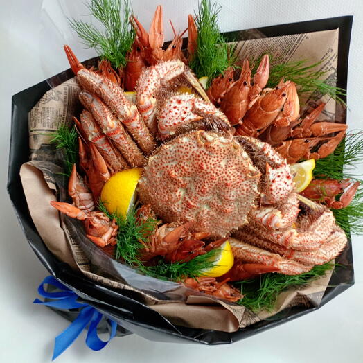 Мини раки с крабом