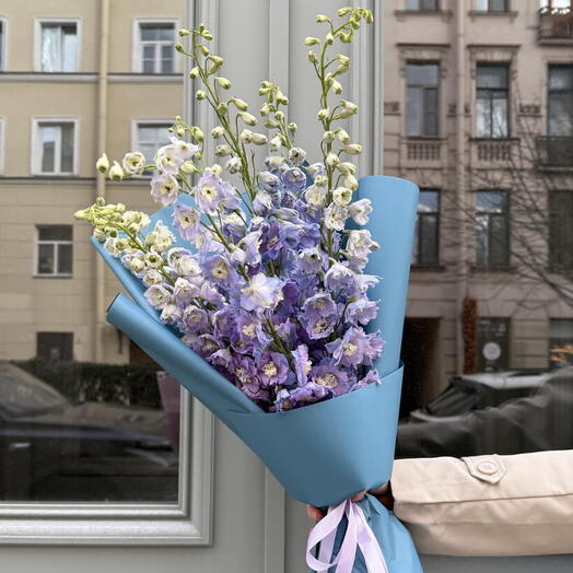 Блю баблс (букет комплимент)