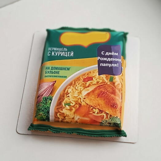 Торт Лапша БП быстрого приготовления Бич пакет