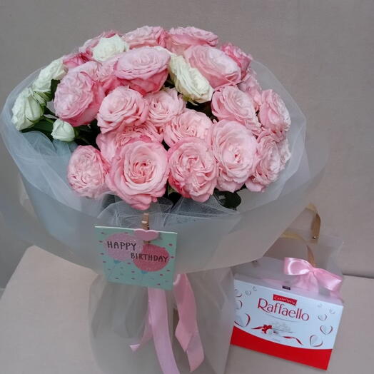 Mix Roses + Rafaello
