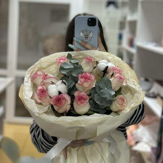 букетик микс с хлопком