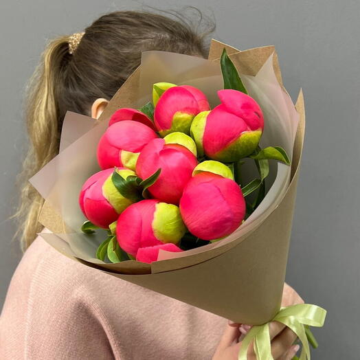 7 пионов Корал Шарм 💖