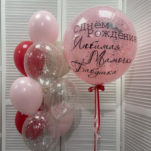 Композиция из шаров «Для мамочки», 11 шаров