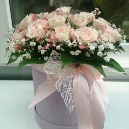 Flowers in a box