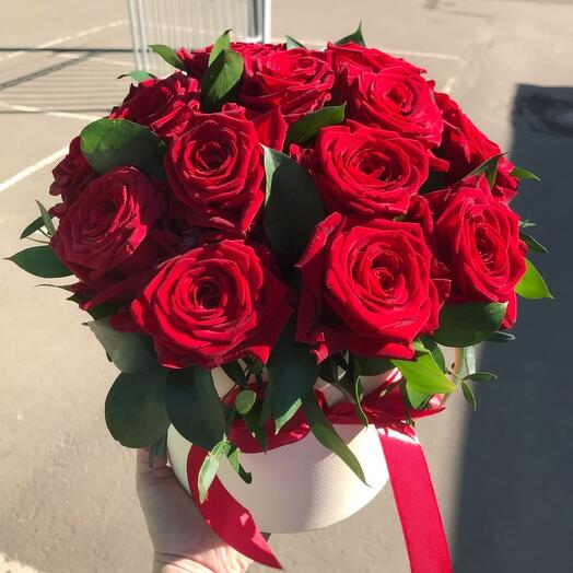 Rosas en Caja